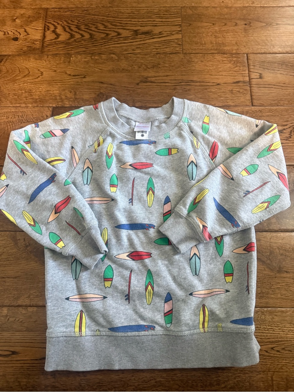 Hanna Andersson Boys Surf Crewneck Size 6-7 Year